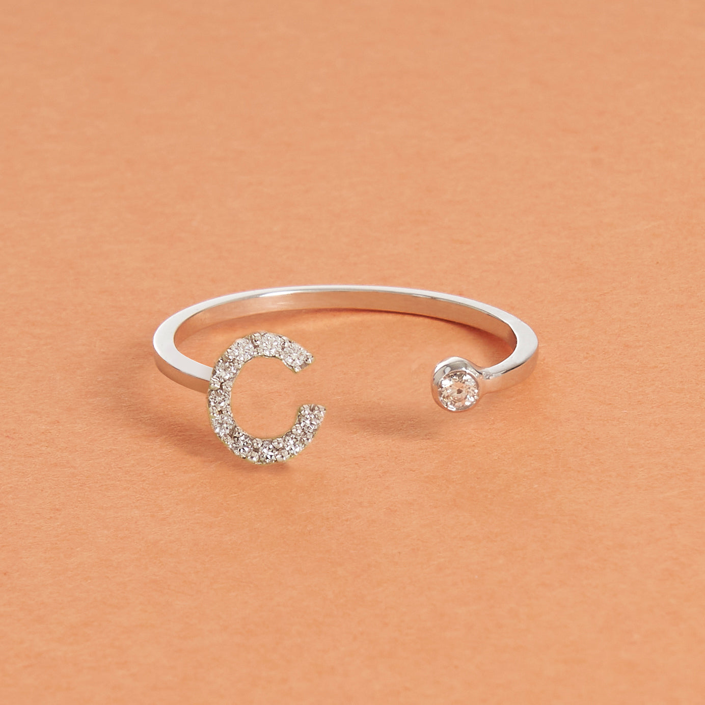 Anello Lettera e Pallino