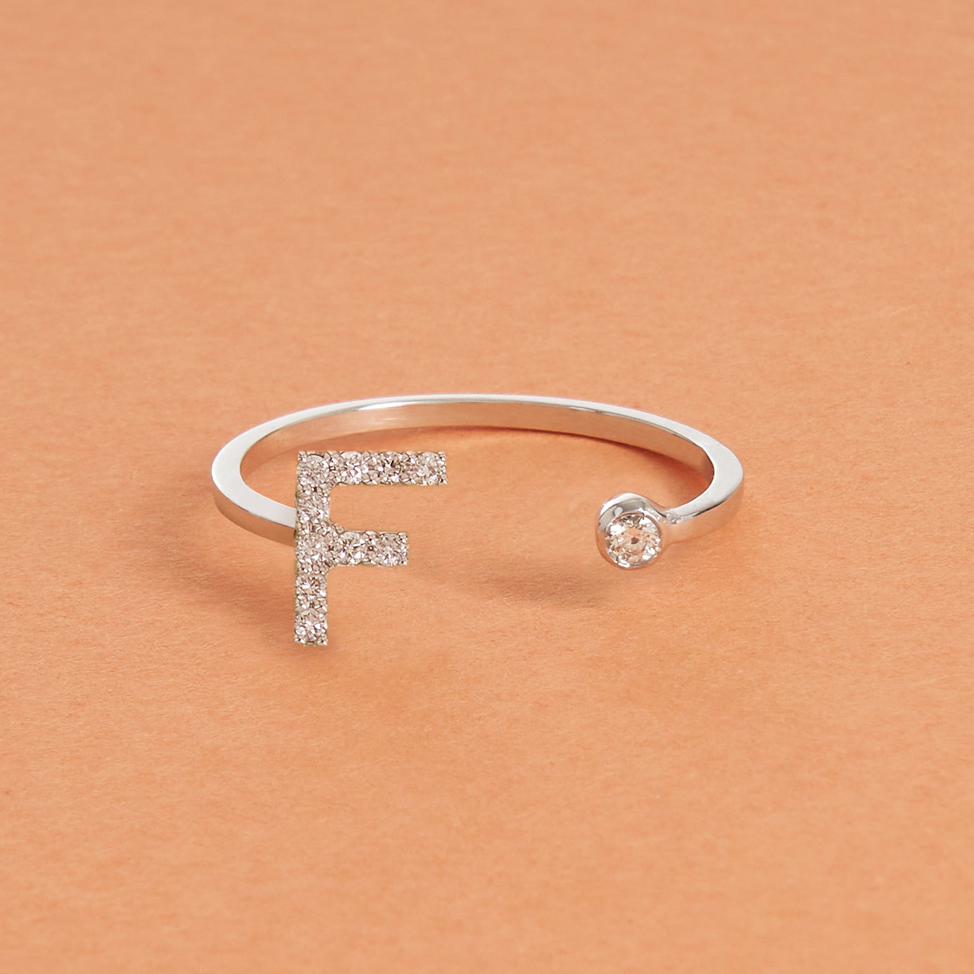 Anello Lettera e Pallino