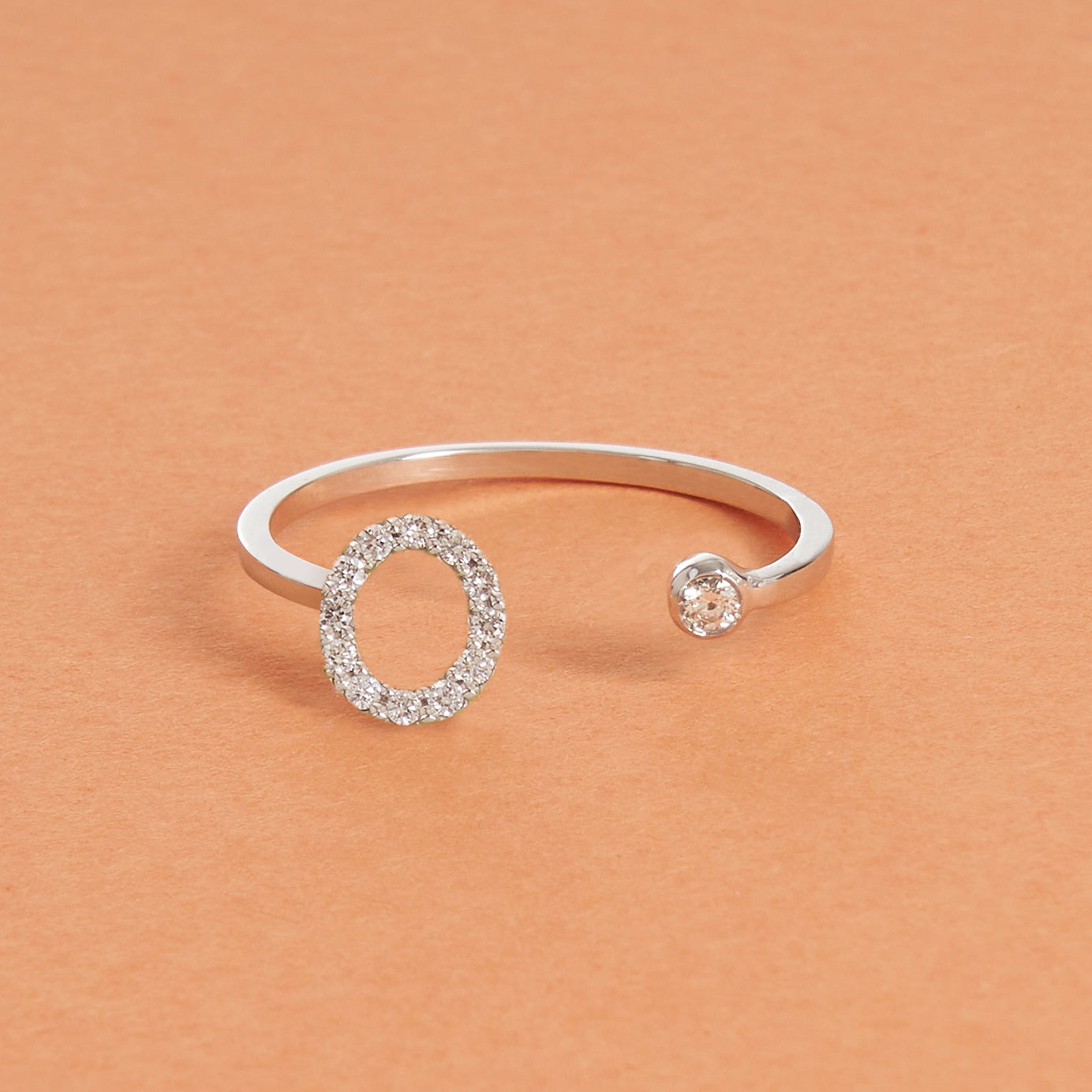 Anello Lettera e Pallino