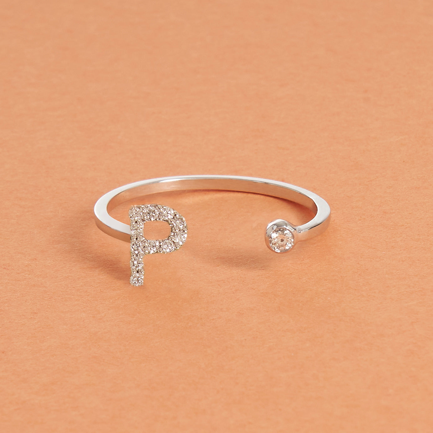 Anello Lettera e Pallino