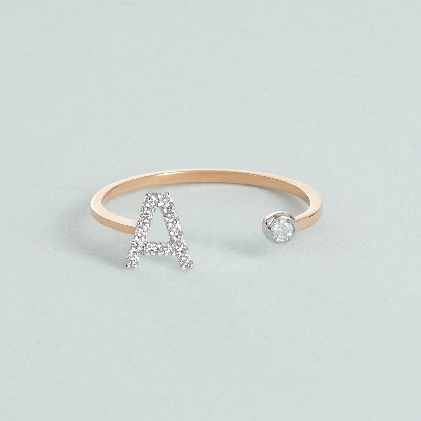 Anello Lettera e Pallino