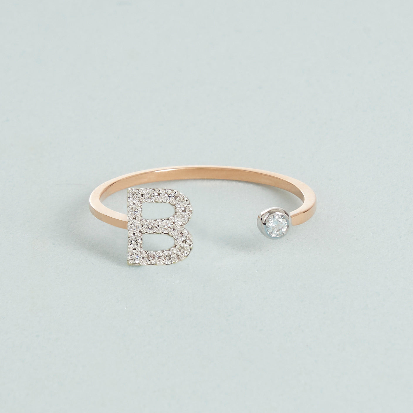 Anello Lettera e Pallino