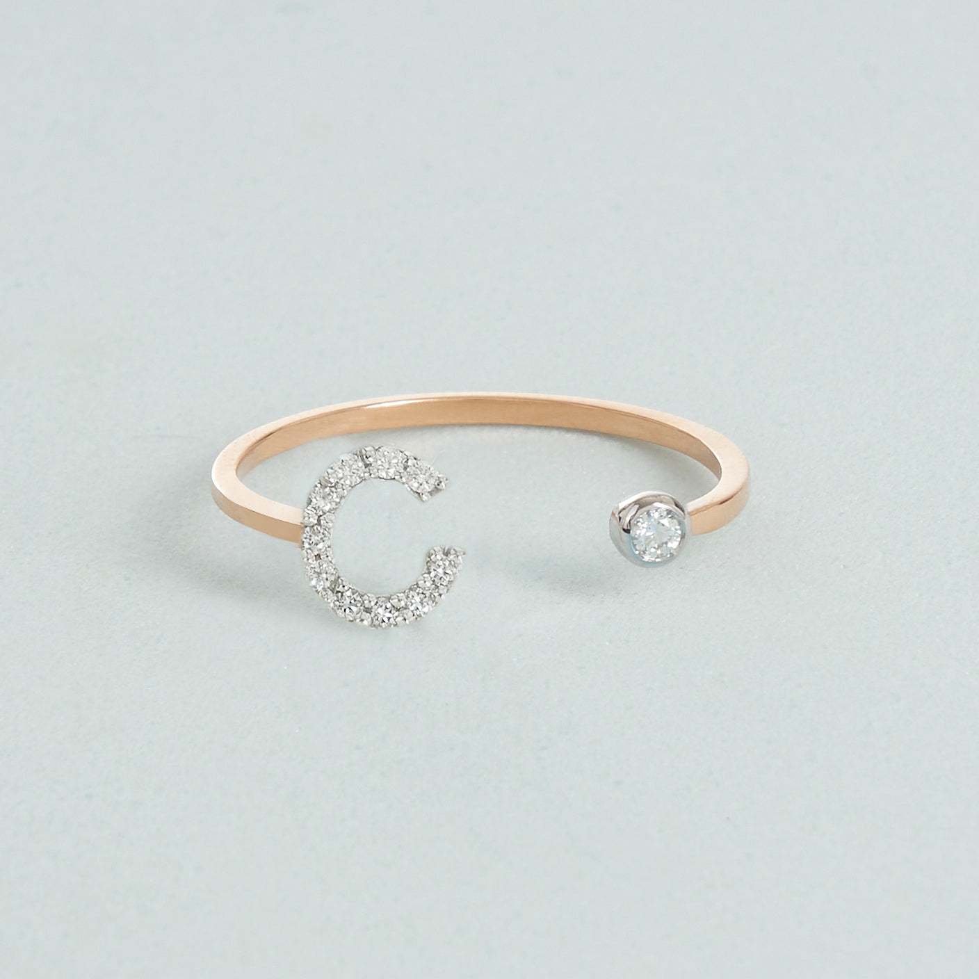 Anello Lettera e Pallino