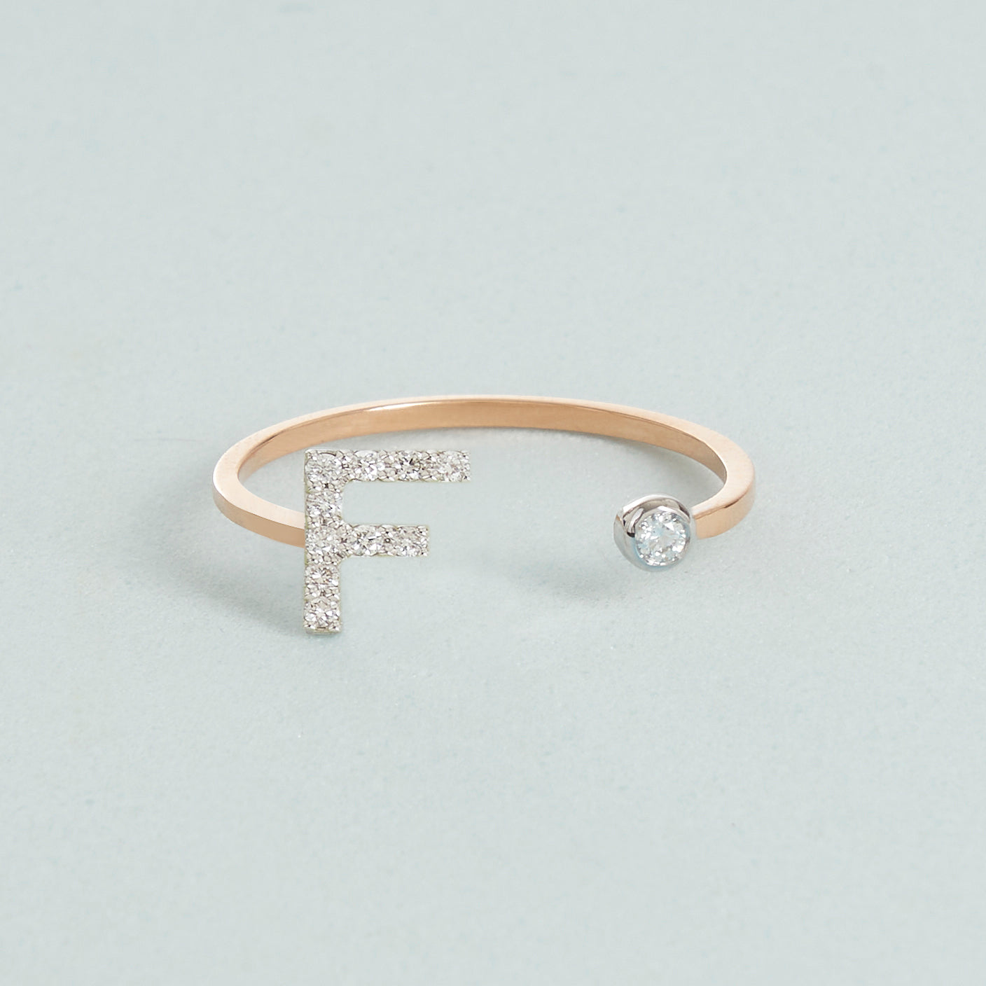 Anello Lettera e Pallino