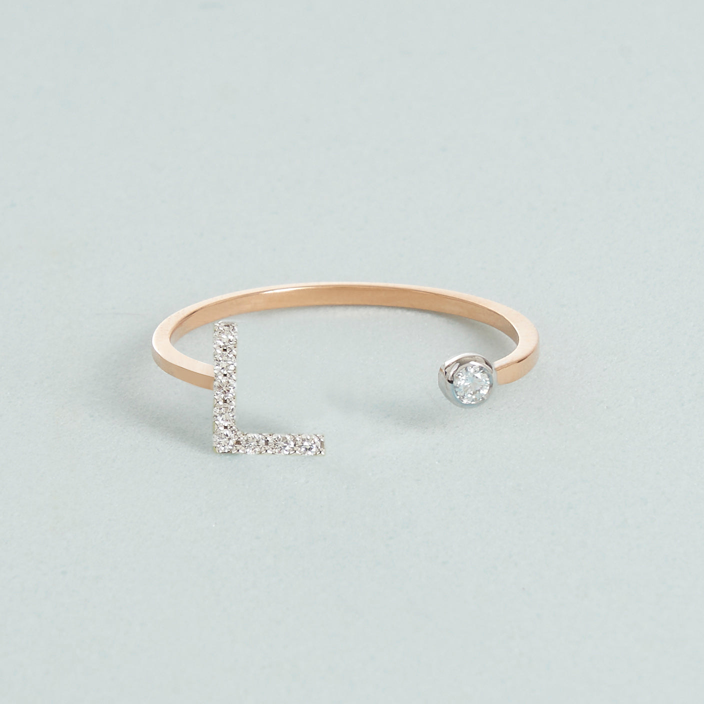 Anello Lettera e Pallino
