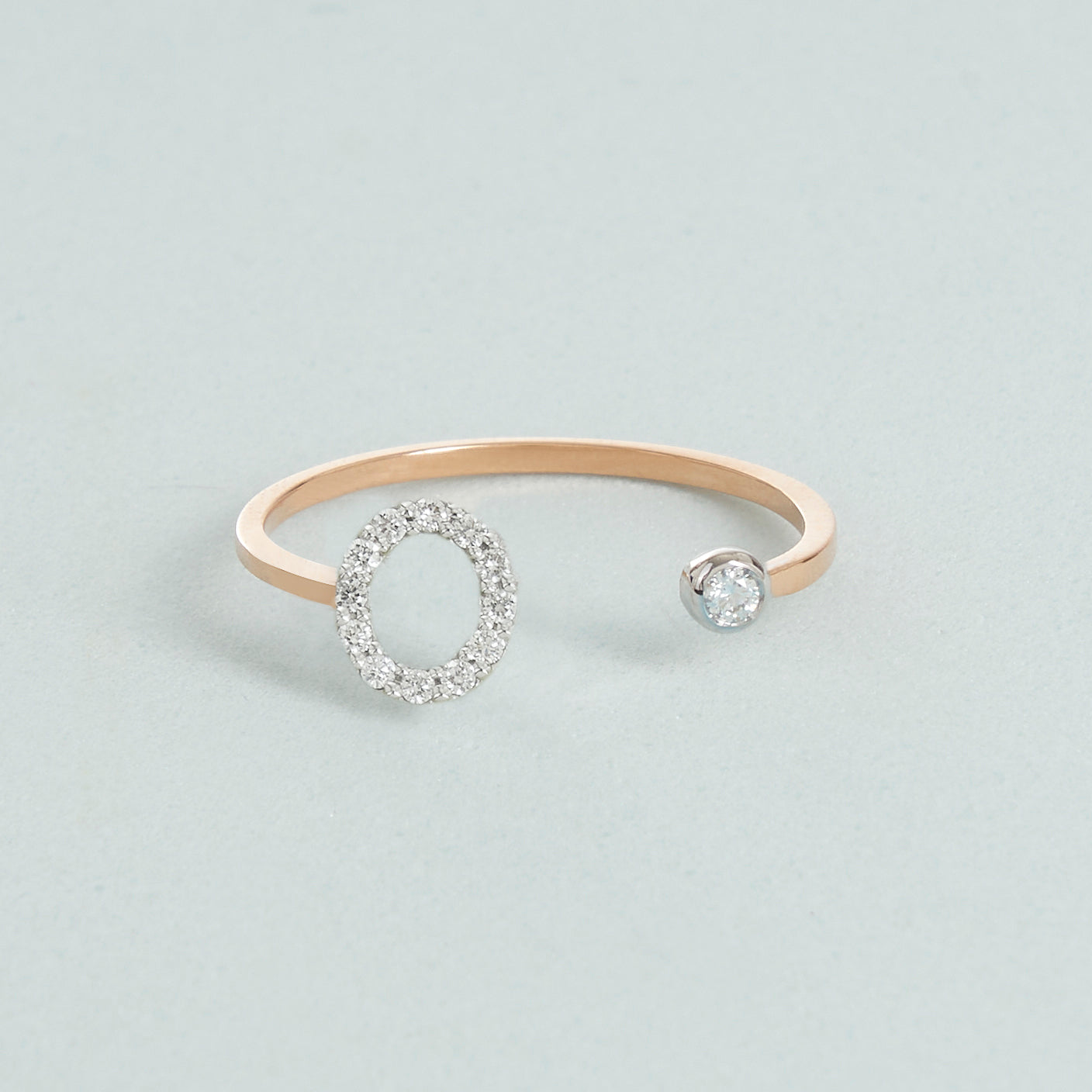 Anello Lettera e Pallino