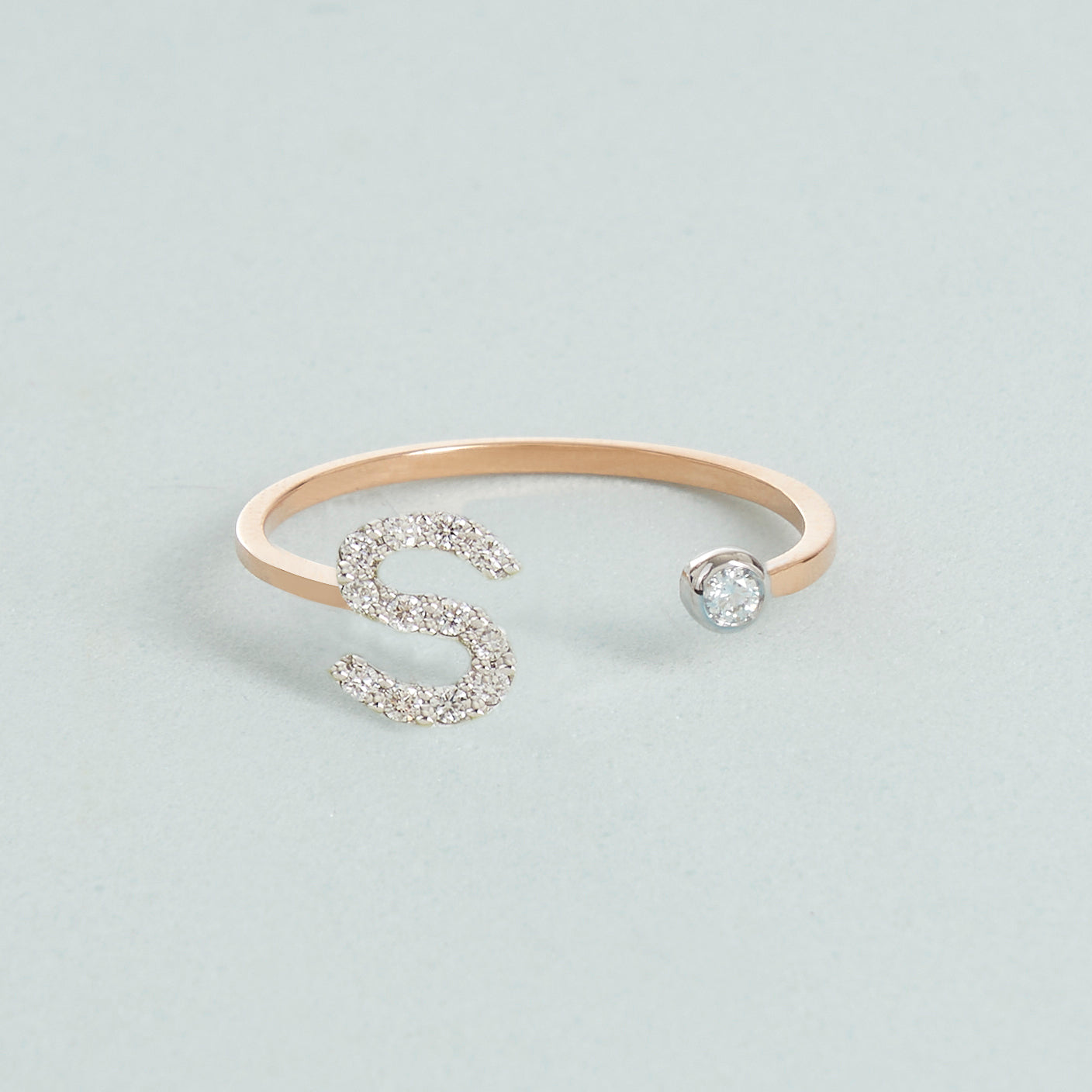 Anello Lettera e Pallino