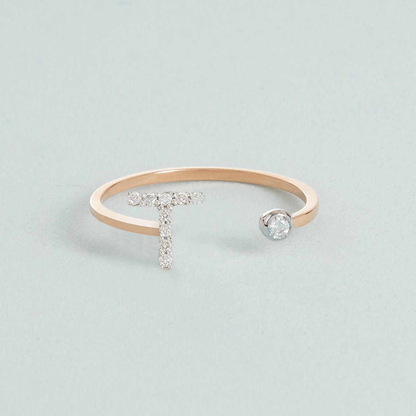 Anello Lettera e Pallino