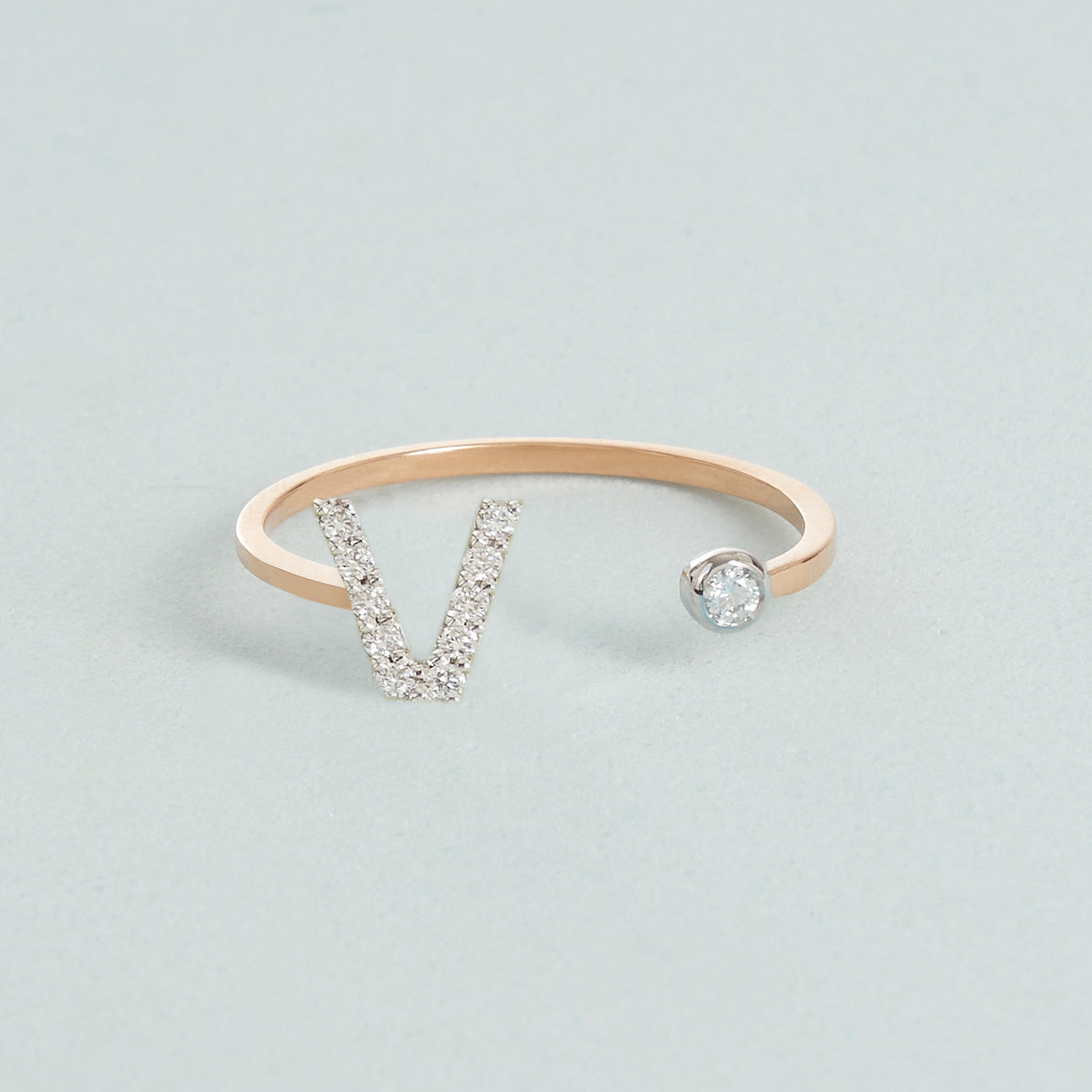 Anello Lettera e Pallino