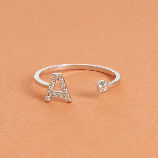 Anello Lettera e Pallino