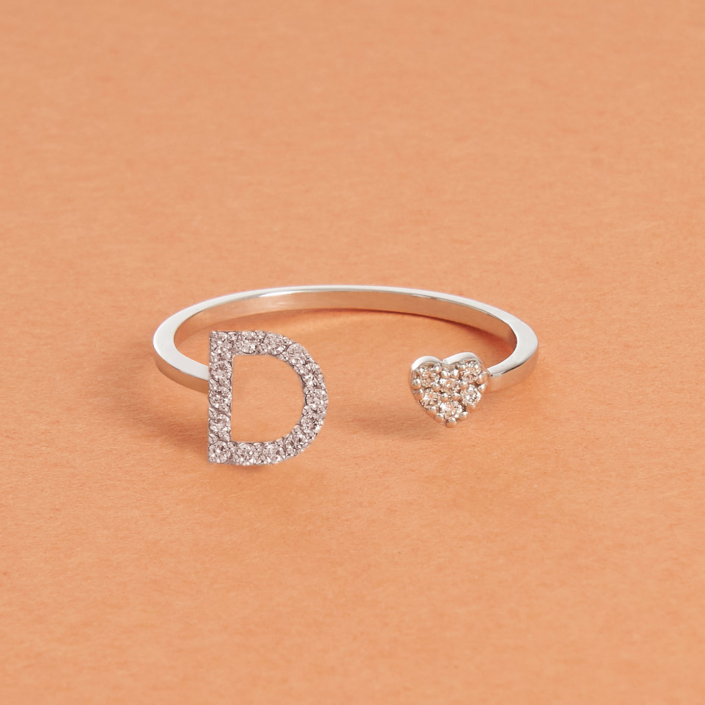 Letter and Heart You Ring