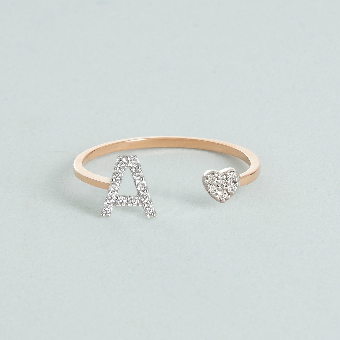 Letter and Heart You Ring