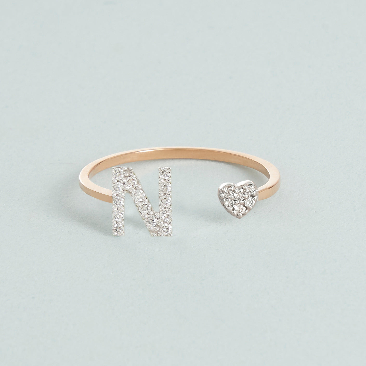 Letter and Heart You Ring