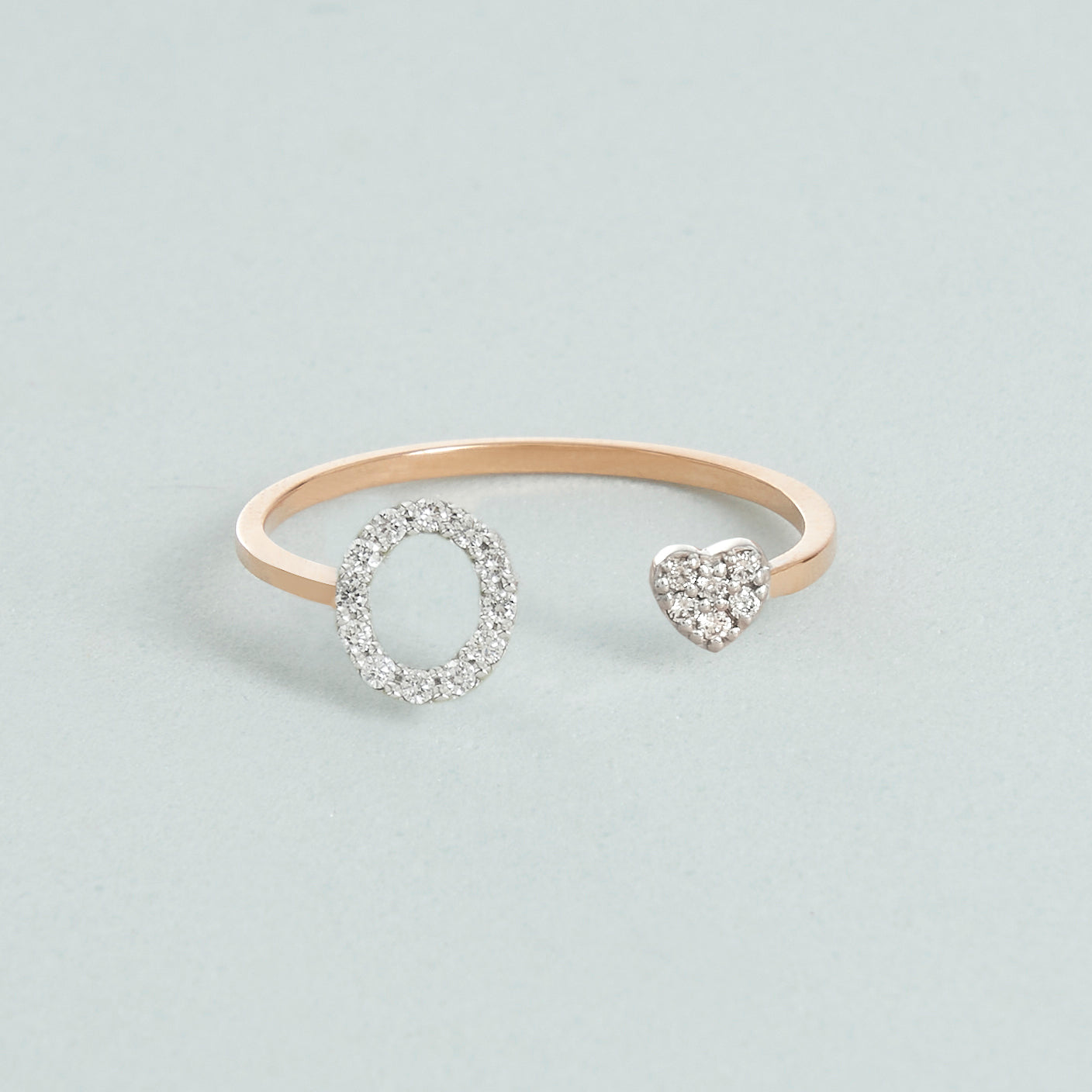 Letter and Heart You Ring