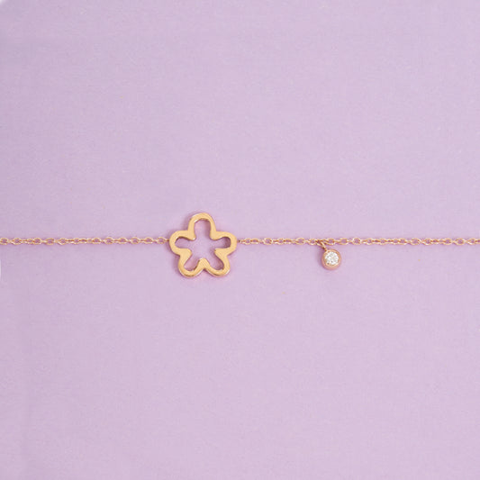 Flower Happy Bracelet