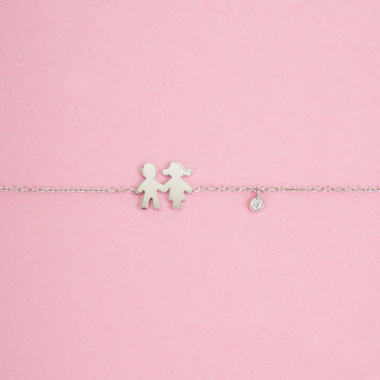 Silhouette Happy Bracelet